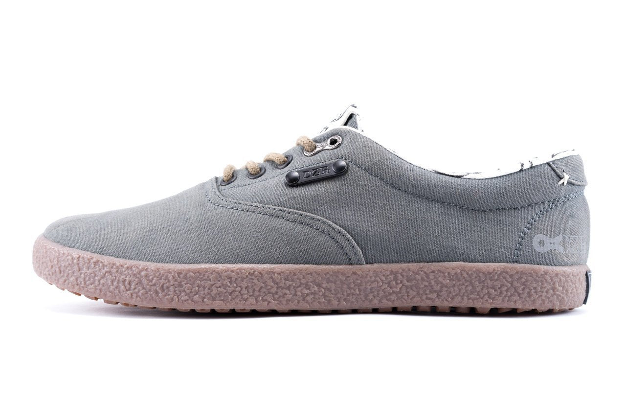 Shift Grey Flat Pedal Shoe | DZRshoes - side and bottom view